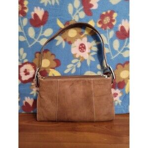 iLi New York Toronto Women’s Brown Leather Shoulder Bag